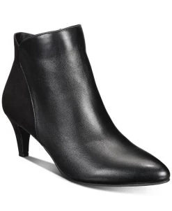 Alfani Women's Harpper Kitten-Heel Booties, Created For Macy's
