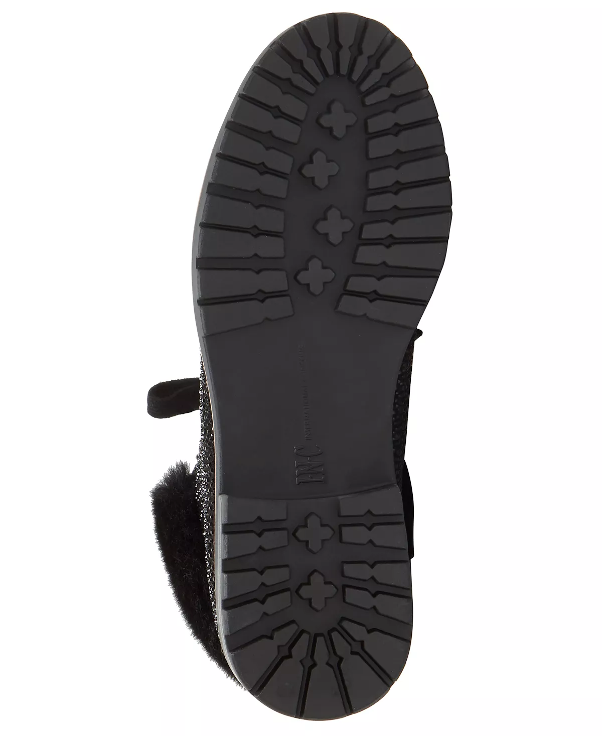 INC International Concepts Women's Pravale Lace-Up Lug Sole Hiker Bling Booties, Created For Macy's 8 INC International Concepts Women's Pravale Lace-Up Lug Sole Hiker Bling Booties, Created For Macy's - Image 6