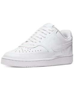 Women's NikeCourt Vision Low Casual Sneakers From Finish Line