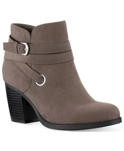 Style & Co Zolaa Block-Heel Booties, Created For Macy's