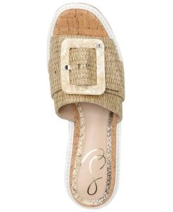 Sam Edelman Women's Livi Buckle Wedge Sandals -Sam Edelman Shop 18475670 fpx