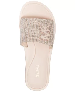 Michael Kors Women's MK Signature Logo Pool Slide Sandals -Sam Edelman Shop 18703983 fpx