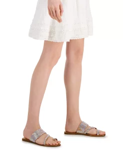 INC International Concepts Gianolo Embellished Toe-Ring Flat Sandals, Created For Macy's -Sam Edelman Shop 18737669 fpx