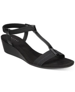 Alfani Women's Step 'N Flex Voyage Wedge Sandals, Created For Macy's