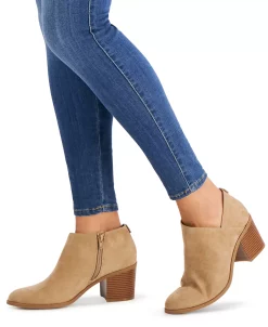 Style & Co Felaa Asymmetrical Booties, Created For Macy's -Sam Edelman Shop 19998006 fpx