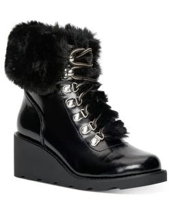 INC International Concepts Hannia Wedge Booties, Created For Macy's