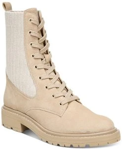 Sam Edelman Lydell Lace-Up Lug Sole Combat Boots
