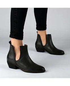 Journee Signature Women's Brigitte Cutout Bootie 17 Journee Signature Women's Brigitte Cutout Bootie -Sam Edelman Shop 20503473 fpx