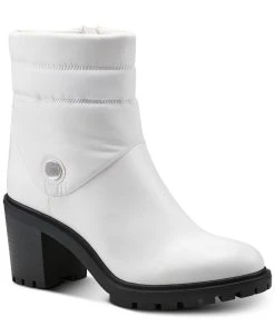 Alfani Women's Belcalise Puffer Booties, Created For Macy's