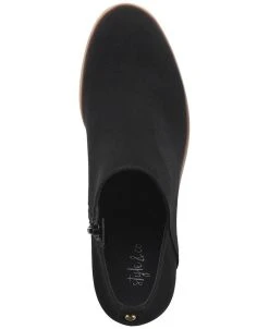 Style & Co Felaa Asymmetrical Booties, Created For Macy's -Sam Edelman Shop 20665284 fpx