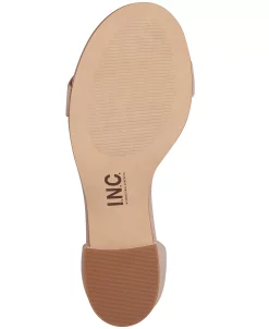 INC International Concepts Women's Hadwin Scallop Two-Piece Sandals, Created For Macy's -Sam Edelman Shop 20914642 fpx