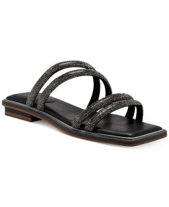 Vince Camuto Women's Peomi Rhinestone Slide Sandals