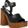 Steve Madden Women's Kye Two-Piece Wooden Platform Sandals -Sam Edelman Shop 21030293 fpx