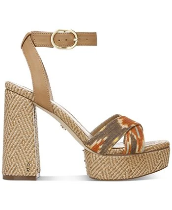 Sam Edelman Women's Nolita Raffia Platform Sandals 4 Sam Edelman Women's Nolita Raffia Platform Sandals - Image 2