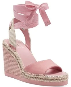 Vince Camuto Women's Bendsen Ankle Wrap Wedge Sandals