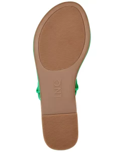 INC International Concepts Women's Amille Tie-Up Flat Sandals, Created For Macy's -Sam Edelman Shop 21143993 fpx