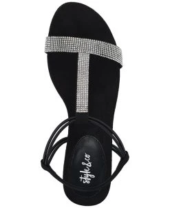 Style & Co Mulan Embellished Wedge Sandals, Created Macy's -Sam Edelman Shop 21205911 fpx