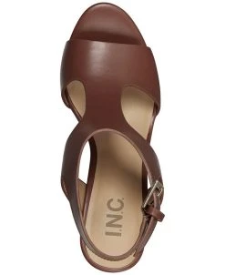 INC International Concepts Valleri Wedge Sandals, Created For Macy's -Sam Edelman Shop 21237984 fpx