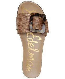 Sam Edelman Women's Ariane Platform Buckle Slide Sandals -Sam Edelman Shop 21302631 fpx