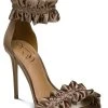 Sam Edelman Women's Sawyer Ruffled Ankle Strap Sandals -Sam Edelman Shop 21304507 fpx