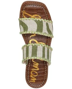 Sam Edelman Women's Hopie Rhinestone Slide Sandals -Sam Edelman Shop 21674991 fpx