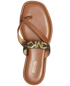 Michael Kors Women's Izzy Thong Slide Flat Sandals -Sam Edelman Shop 21724807 fpx