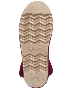 Style & Co Teenyy Cold-Weather Booties, Created For Macy's -Sam Edelman Shop 21859786 fpx