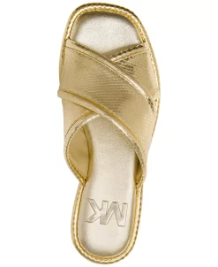 Michael Kors Women's Gideon Crisscross Flat Sandals -Sam Edelman Shop 21886479 fpx