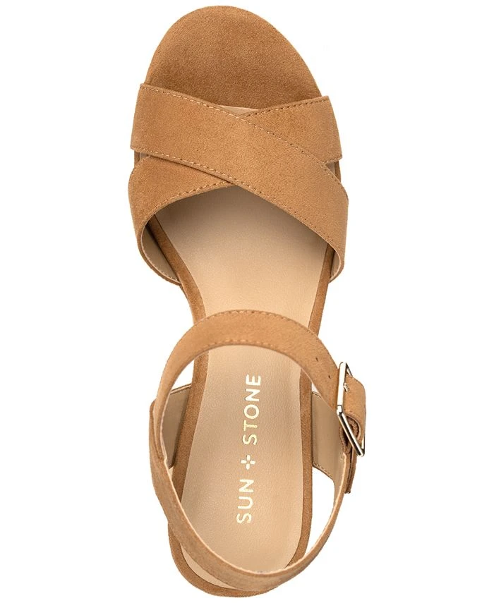 Sun + Stone Dehmii Platform Sandals, Created For Macy's 6 Sun + Stone Dehmii Platform Sandals, Created For Macy's - Image 4