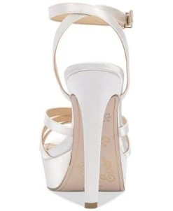 Jessica Simpson Women's Balina Bridal Ankle-Strap Platform Sandals 10 Jessica Simpson Women's Balina Bridal Ankle-Strap Platform Sandals -Sam Edelman Shop 22199473 fpx