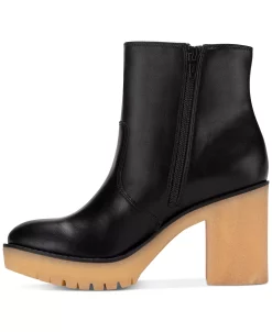 Sun + Stone Lennii Lug Sole Booties, Created For Macy's -Sam Edelman Shop 22294991 fpx
