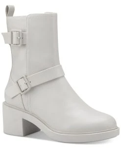 Alfani Women's Chantal Buckle Booties, Created For Macy's