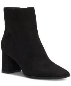 INC International Concepts Women's Dasha Block-Heel Booties, Created For Macy's