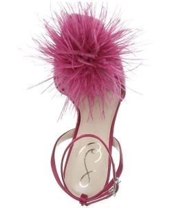 Sam Edelman Women's Leon Pom Pom Dress Sandals -Sam Edelman Shop 22362732 fpx