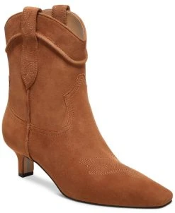 Sam Edelman Women's Taryn Kitten-Heel Western Booties