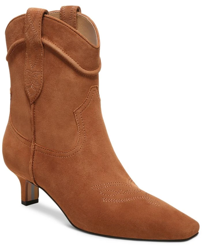 Sam Edelman Women's Taryn Kitten-Heel Western Booties 3 Sam Edelman Women's Taryn Kitten-Heel Western Booties