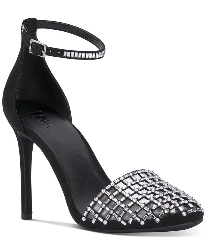 INC International Concepts Women's Jaspen Two-Piece Evening Pumps, Created For Macy's 3 INC International Concepts Women's Jaspen Two-Piece Evening Pumps, Created For Macy's
