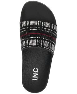 INC International Concepts Women's Peymin Pool Slides, Created For Macy's -Sam Edelman Shop 22445527 fpx