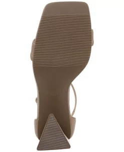 Bar III Women's Appel Two-Piece Flared-Heel Dress Sandals, Created For Macy's -Sam Edelman Shop 22467019 fpx