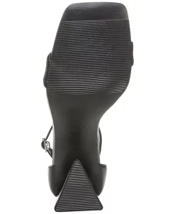 Bar III Women's Appel Two-Piece Flared-Heel Dress Sandals, Created For Macy's -Sam Edelman Shop 22467025 fpx