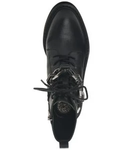 Vince Camuto Women's Keltana Chained Lace-Up Combat Booties -Sam Edelman Shop 22484763 fpx