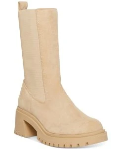 Steve Madden Women's Hesitant Lug-Sole Chelsea Booties