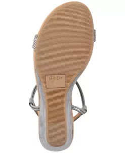 Style & Co Mulan Embellished Wedge Sandals, Created Macy's -Sam Edelman Shop 22575068 fpx