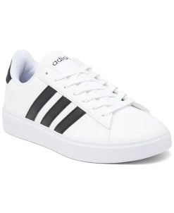 ADIDAS Women's Grand Court Cloudfoam Lifestyle Court Comfort Casual Sneakers From Finish Line