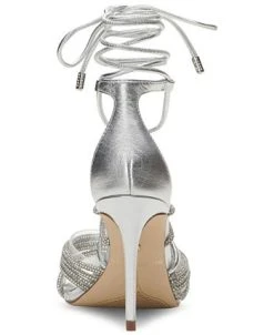 Vince Camuto Women's Aimery Strappy Rhinestone Tie-Up Stiletto Sandals -Sam Edelman Shop 22684778 fpx