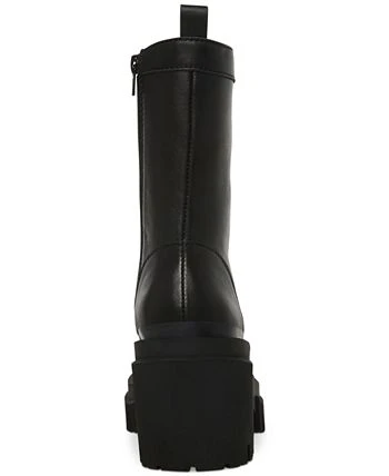 Steve Madden Women's Matryx Lace-Up Lug-Sole Combat Booties 5 Steve Madden Women's Matryx Lace-Up Lug-Sole Combat Booties - Image 3