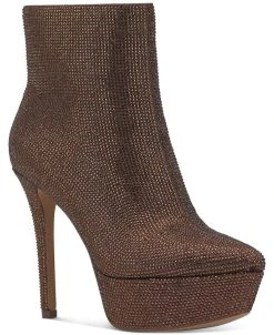 Jessica Simpson Women's Odeda Embellished Platform Booties