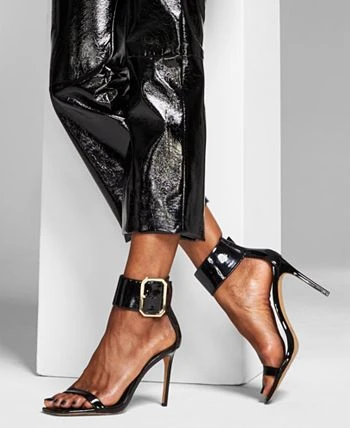 INC International Concepts Mateo For INC Women's Melodie Buckle Dress Sandals, Created For Macy's 8 INC International Concepts Mateo For INC Women's Melodie Buckle Dress Sandals, Created For Macy's - Image 6