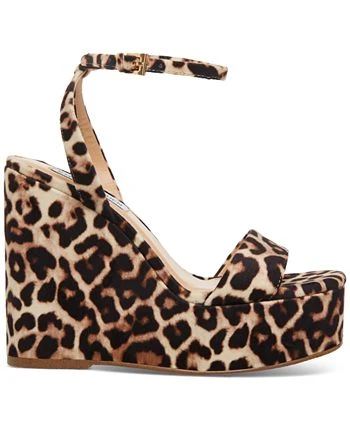 Steve Madden Women's Cecee Ankle-Strap Platform Wedge Sandals 4 Steve Madden Women's Cecee Ankle-Strap Platform Wedge Sandals - Image 2