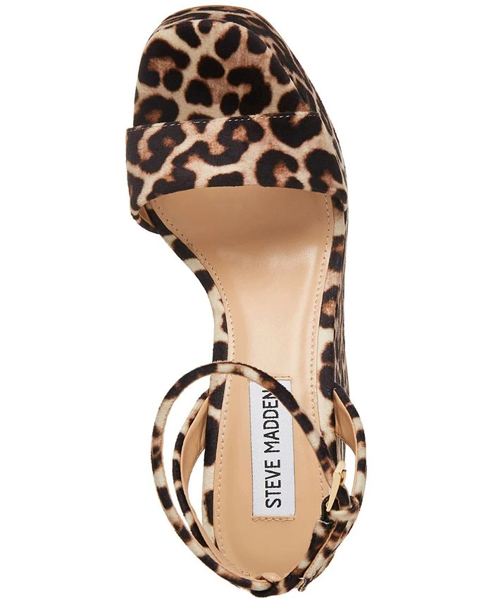 Steve Madden Women's Cecee Ankle-Strap Platform Wedge Sandals 6 Steve Madden Women's Cecee Ankle-Strap Platform Wedge Sandals - Image 4